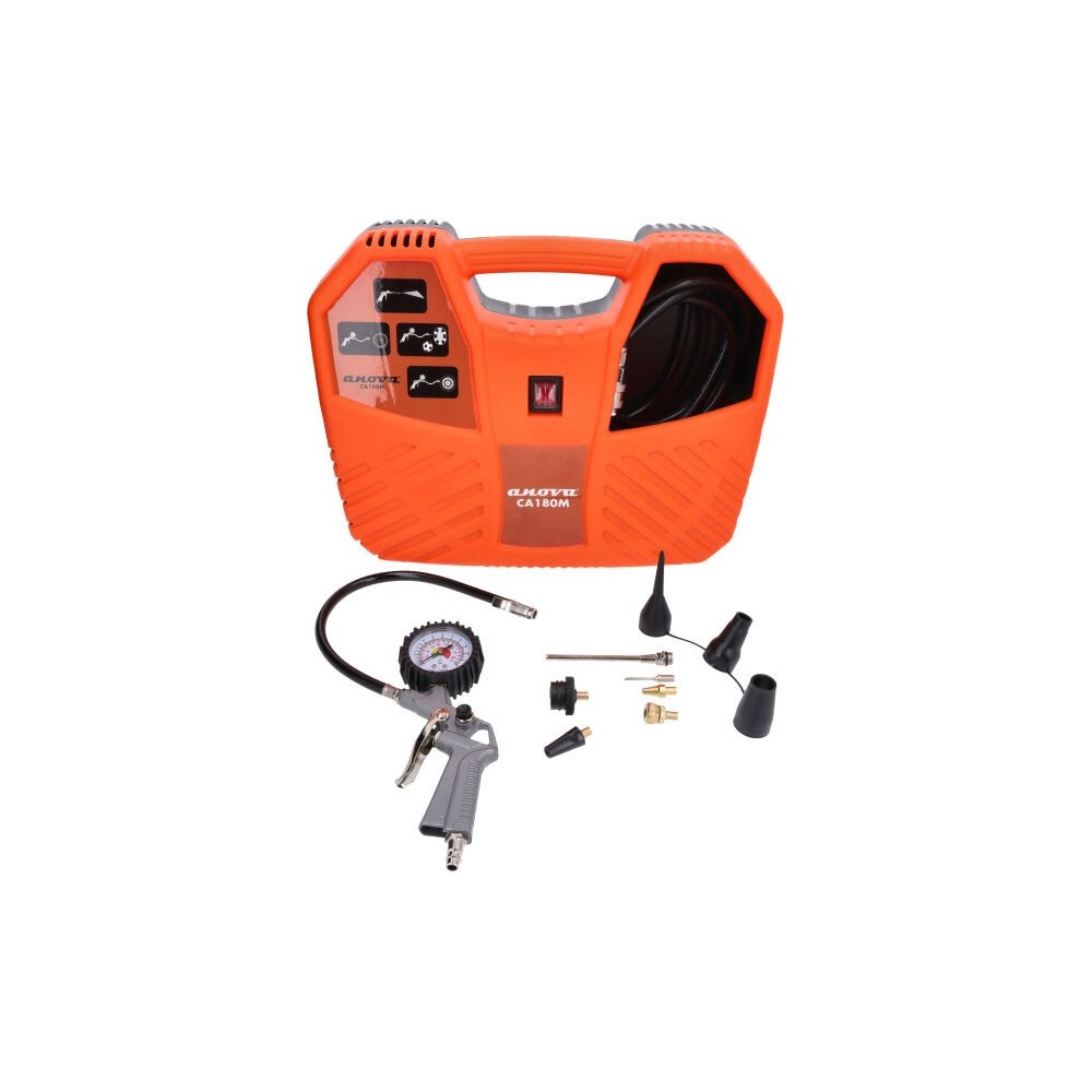 COMPRESOR AIRE ANOVA 8BAR - MALETIN PORTATIL