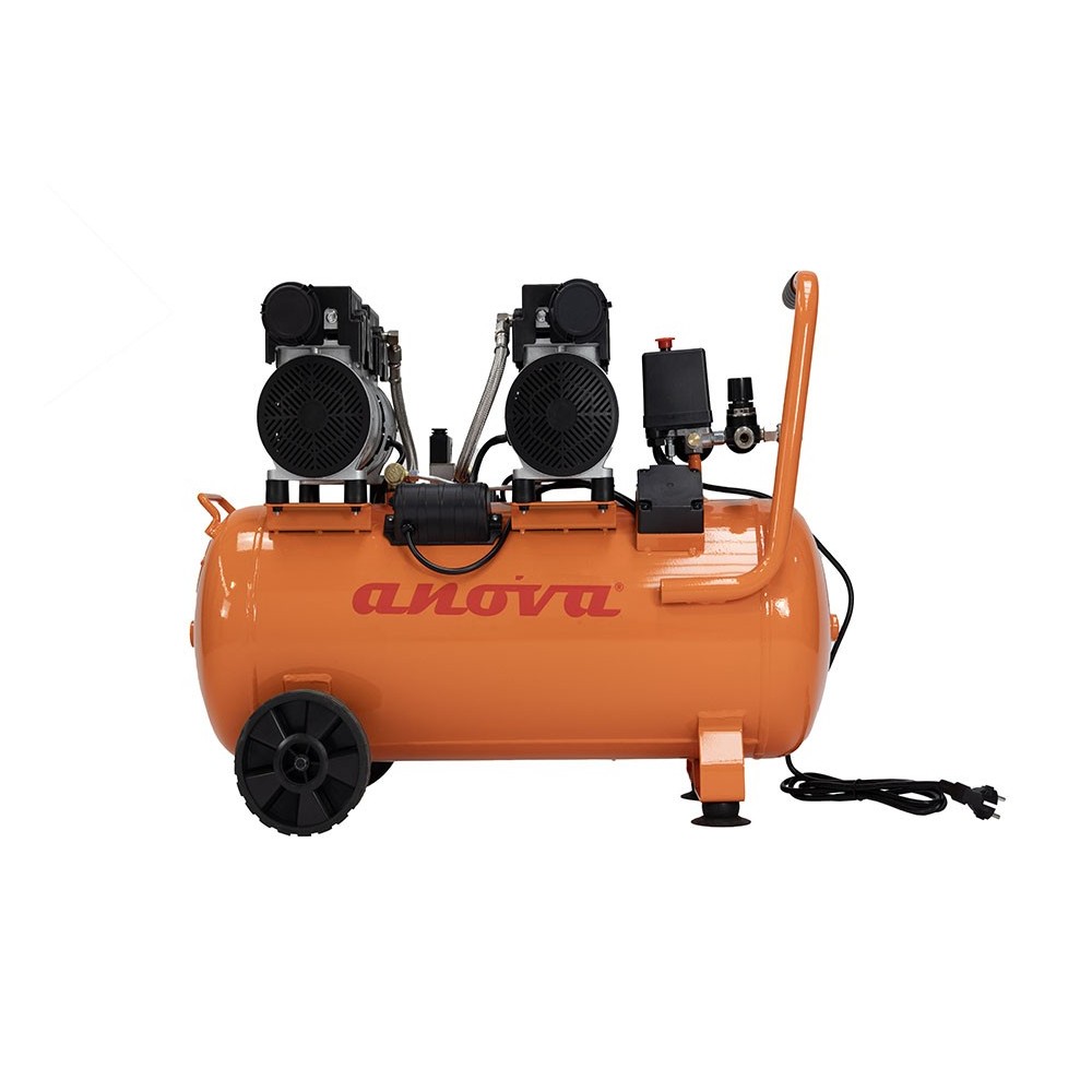 COMPRESOR AIRE ANOVA 50L - 8BAR - SIN ACEITE - 260L/MIN