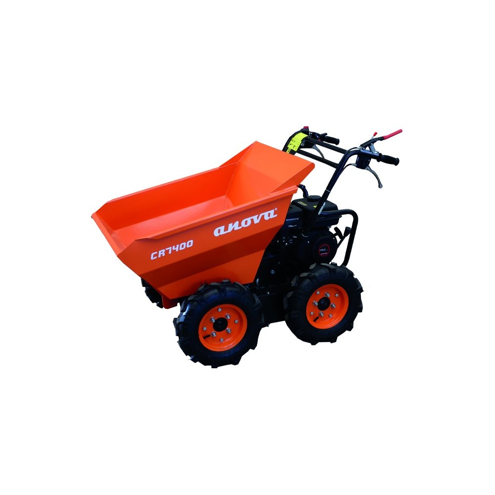 CARRETILLA RUEDAS 4x4 CON MOTOR 6,5HP ANOVA 3+1