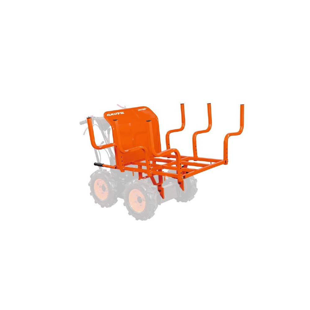 CARRETILLA RUEDAS 4x4 CON MOTOR 6,5HP ANOVA 3+1