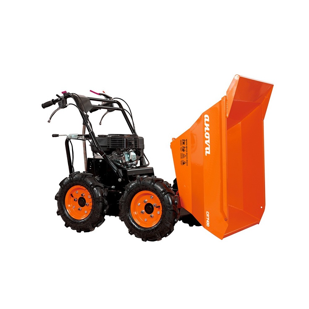 CARRETILLA RUEDAS 4x4 CON MOTOR 6,5HP ANOVA 3+1