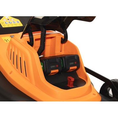 CORTACESPED BATERÍA ANOVA E-PLUS 20V - 43CM - INCLUYE 2 BATERIAS 4AH Y CARGADOR DOBLE