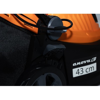 CORTACESPED BATERÍA ANOVA E-PLUS 20V - 43CM - INCLUYE 2 BATERIAS 4AH Y CARGADOR DOBLE