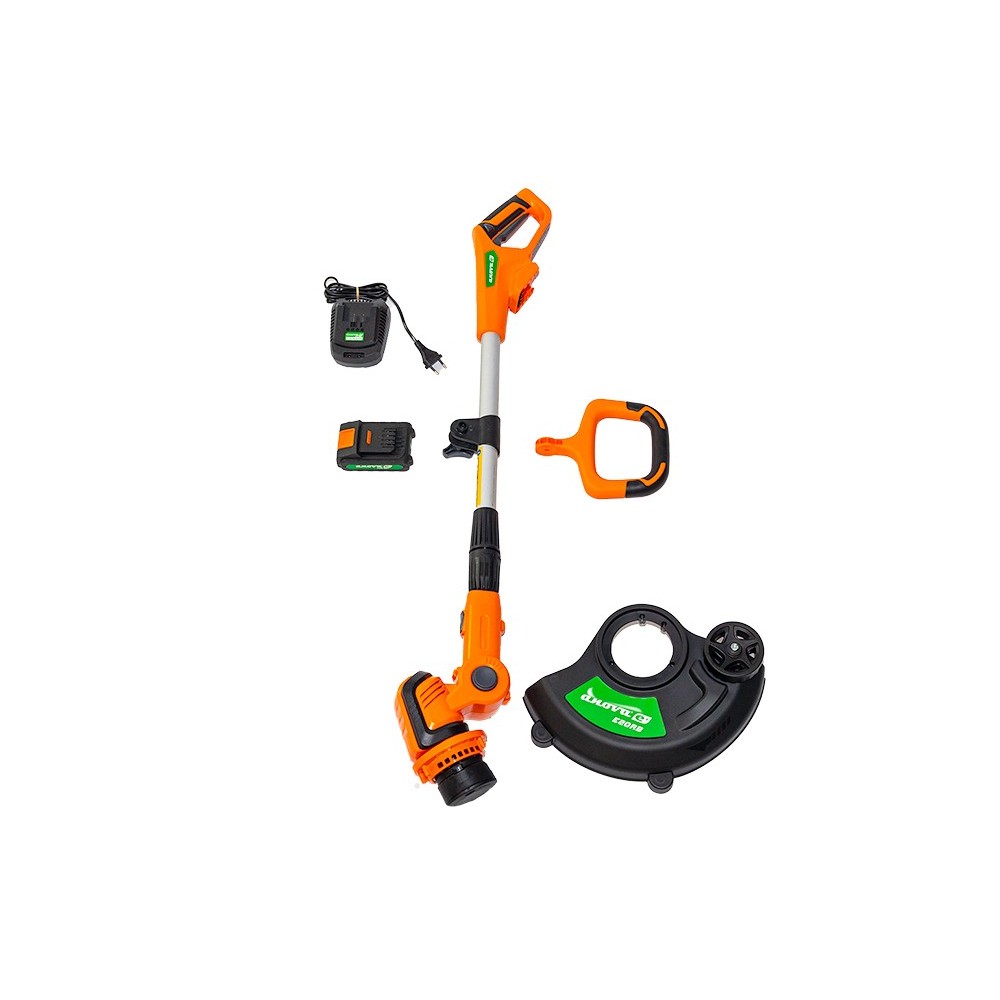 RECORTABORDES BATERÍA ANOVA E-PLUS 20V - TELESCÓPICO - INCLUYE 1 BATERIA 2,5AH Y CARGADOR