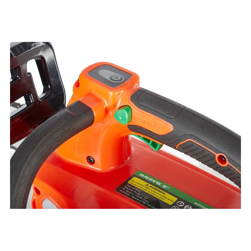 MOTOSIERRA BATERIA ANOVA E-PLUS 58V 10" (INCLUYE ARNES CINTURA)