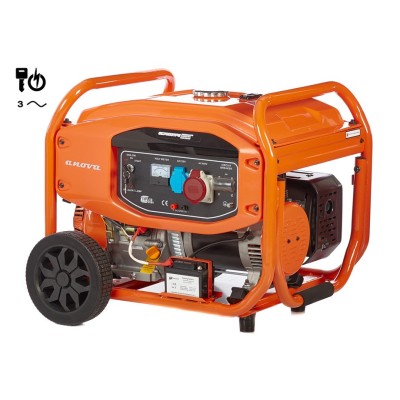 GENERADOR GASOLINA TRIFASICO 7000W / 8.75 KVA - 8.6A
