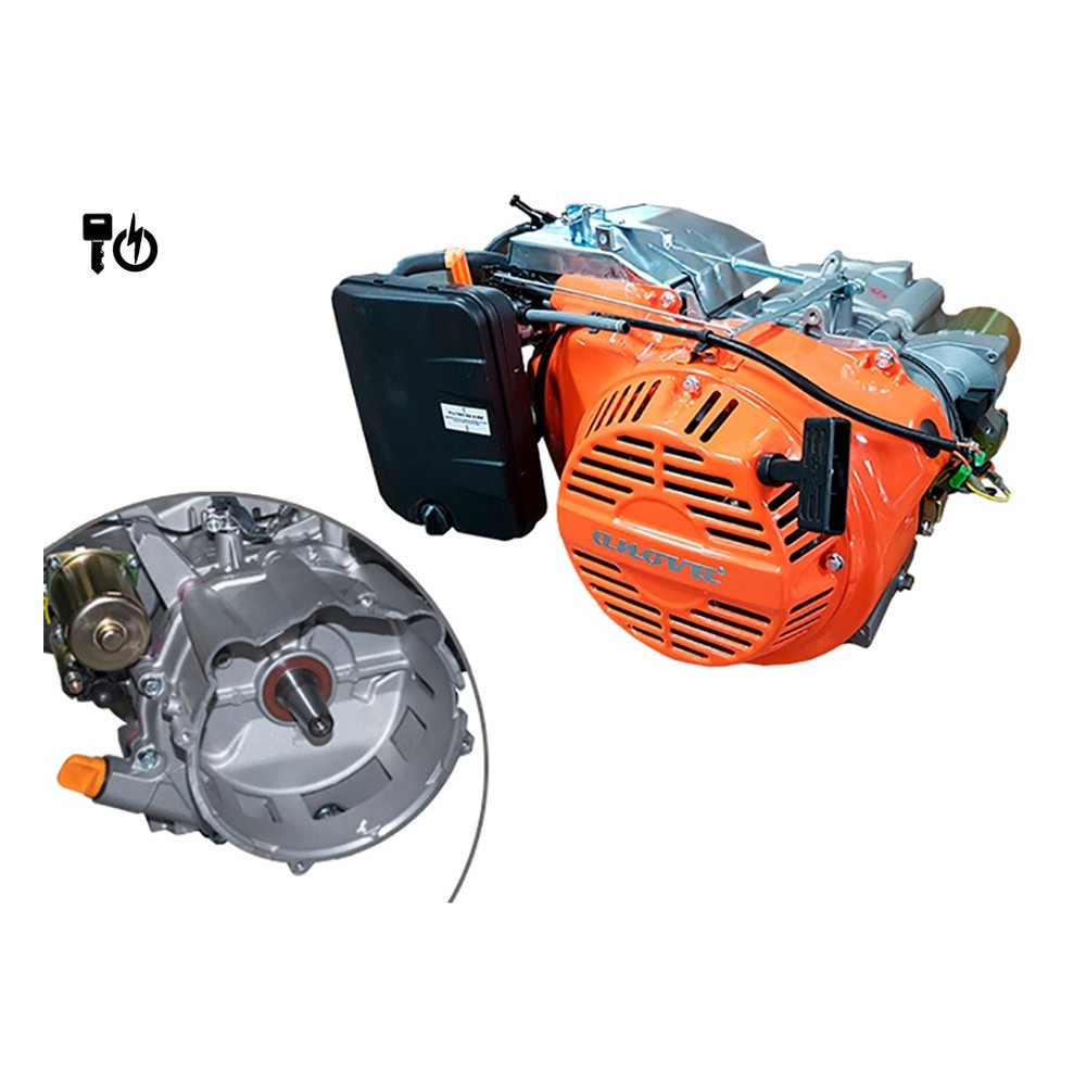 MOTOR 4T - 18 C.V. (TIPO GENERADOR GC8500E) - Arranque electrico