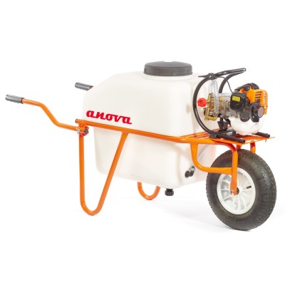 CARRETILLA PULVERIZADOR 100L BOMBA ANOVA 2T 26cc