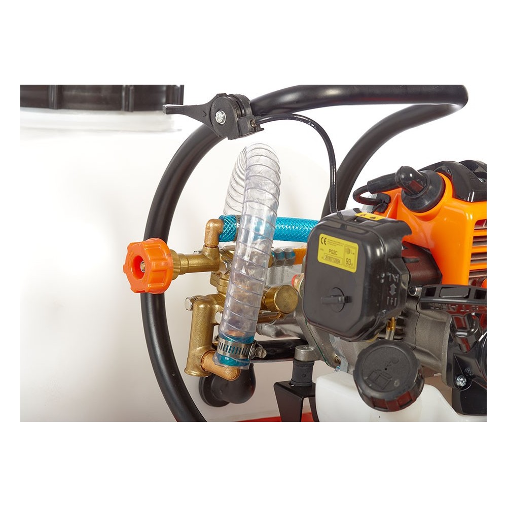 CARRETILLA PULVERIZADOR 100L BOMBA ANOVA 2T 26cc