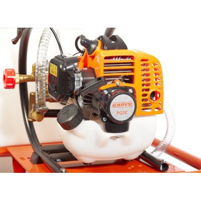 CARRETILLA PULV. (2 rueda) 100L BOMBA ANOVA 2T26cc