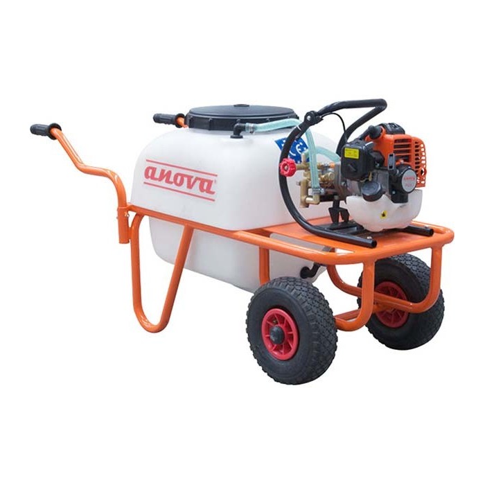 CARRETILLA PULVERIZADOR 50L BOMBA ANOVA 2T 26cc