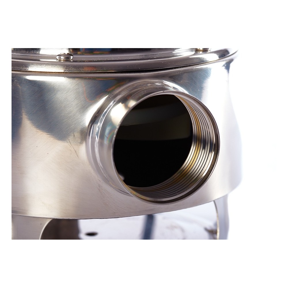 BOMBA ELECTRICA SUMERGIBLE AGUAS SUCIAS 1000W ACERO INOX