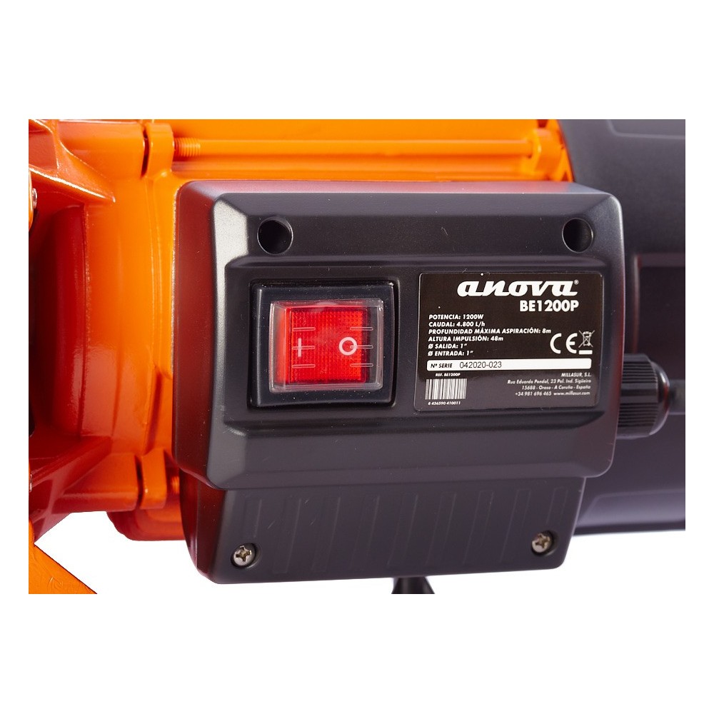BOMBA ELECTRICA CON PRESS CONTROL 1200W