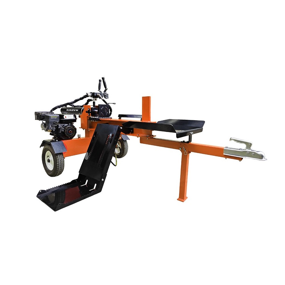 ROMPEDORA DE LEÑA HORIZONTAL 7HP CON BRAZO ELEVADOR - 22TON