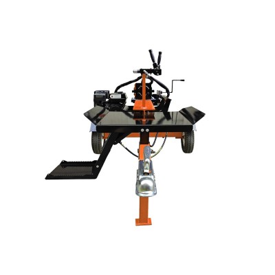 ROMPEDORA DE LEÑA HORIZONTAL 7HP CON BRAZO ELEVADOR - 22TON