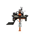 ROMPEDORA DE LEÑA HORIZONTAL 7HP CON BRAZO ELEVADOR - 22TON