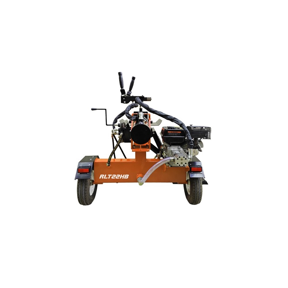 ROMPEDORA DE LEÑA HORIZONTAL 7HP CON BRAZO ELEVADOR - 22TON