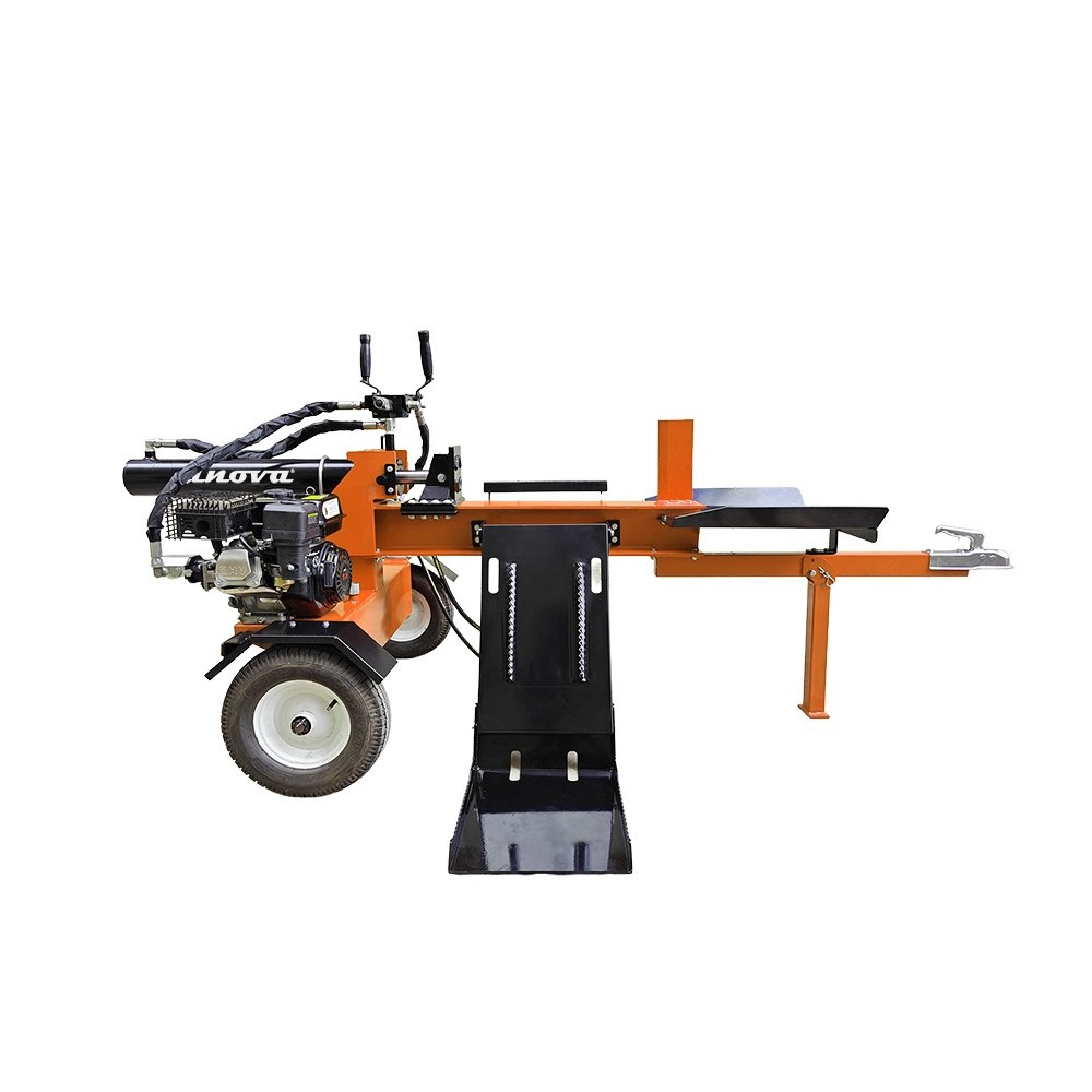 ROMPEDORA DE LEÑA HORIZONTAL 7HP CON BRAZO ELEVADOR - 22TON