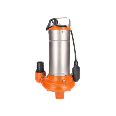 BOMBA ELECTRICA SUMERGIBLE AGUAS SUCIAS 1100W 430L/M - CUCHILLA