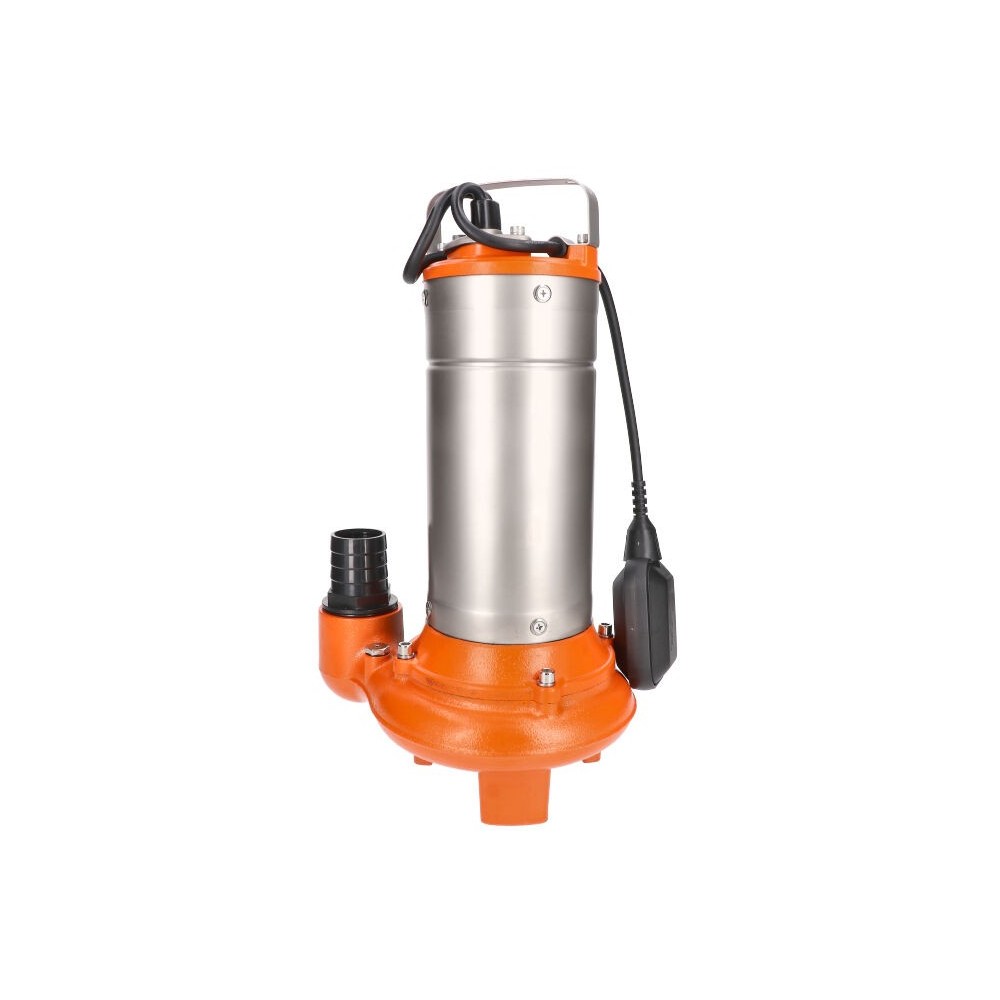 BOMBA ELECTRICA SUMERGIBLE AGUAS SUCIAS 1100W 430L/M - CUCHILLA