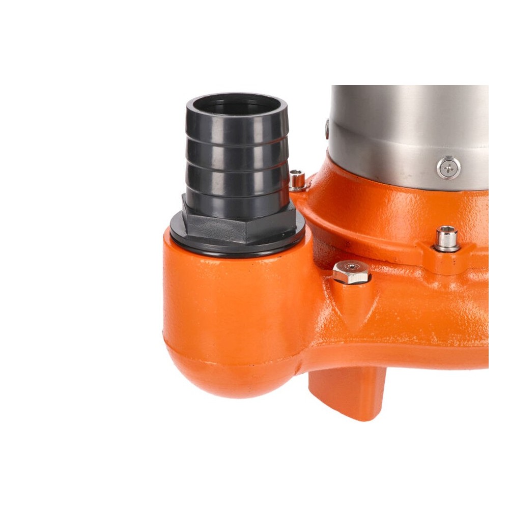 BOMBA ELECTRICA SUMERGIBLE AGUAS SUCIAS 1100W 430L/M - CUCHILLA