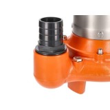 BOMBA ELECTRICA SUMERGIBLE AGUAS SUCIAS 1100W 430L/M - CUCHILLA
