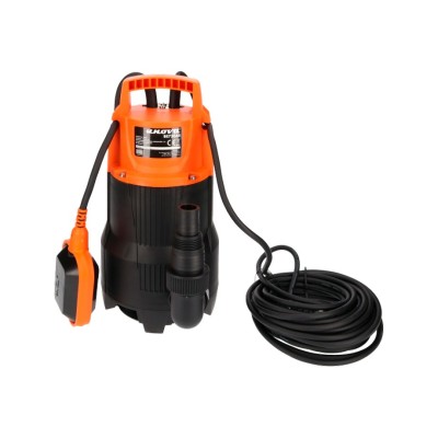 BOMBA ELECTRICA SUMERGIBLE AGUAS SUCIAS 750W EN FIBRA